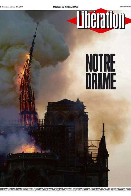 Portada Libération Notre Dame