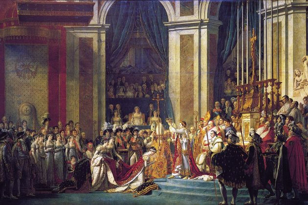 Jacques Louis David, The Coronation of Napoleon