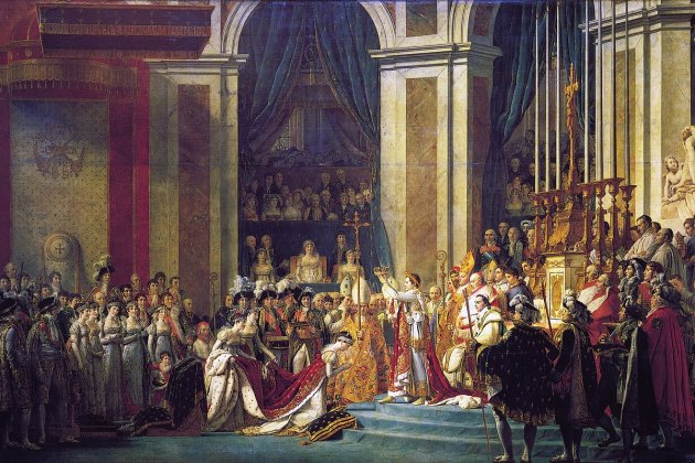 Jacques Louis David, The Coronation of Napoleon