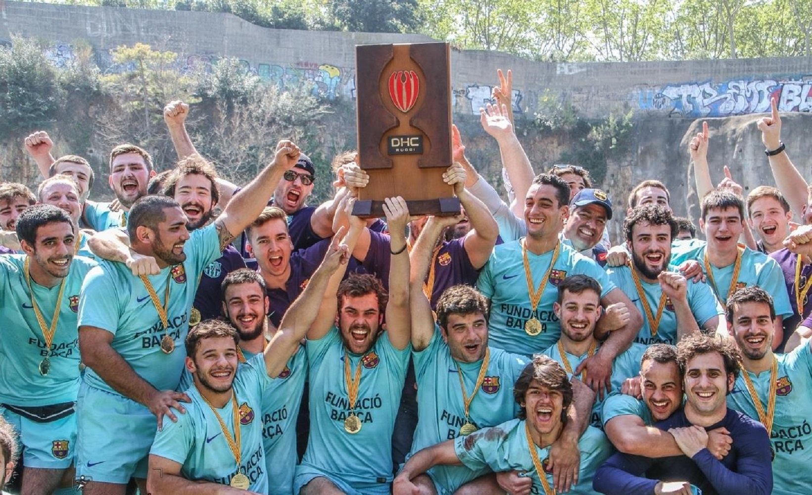 El Barça Blau s'imposa al Gòtics (25-10) i s'adjudica la Divisió d’Honor Catalana Vueling de rugbi