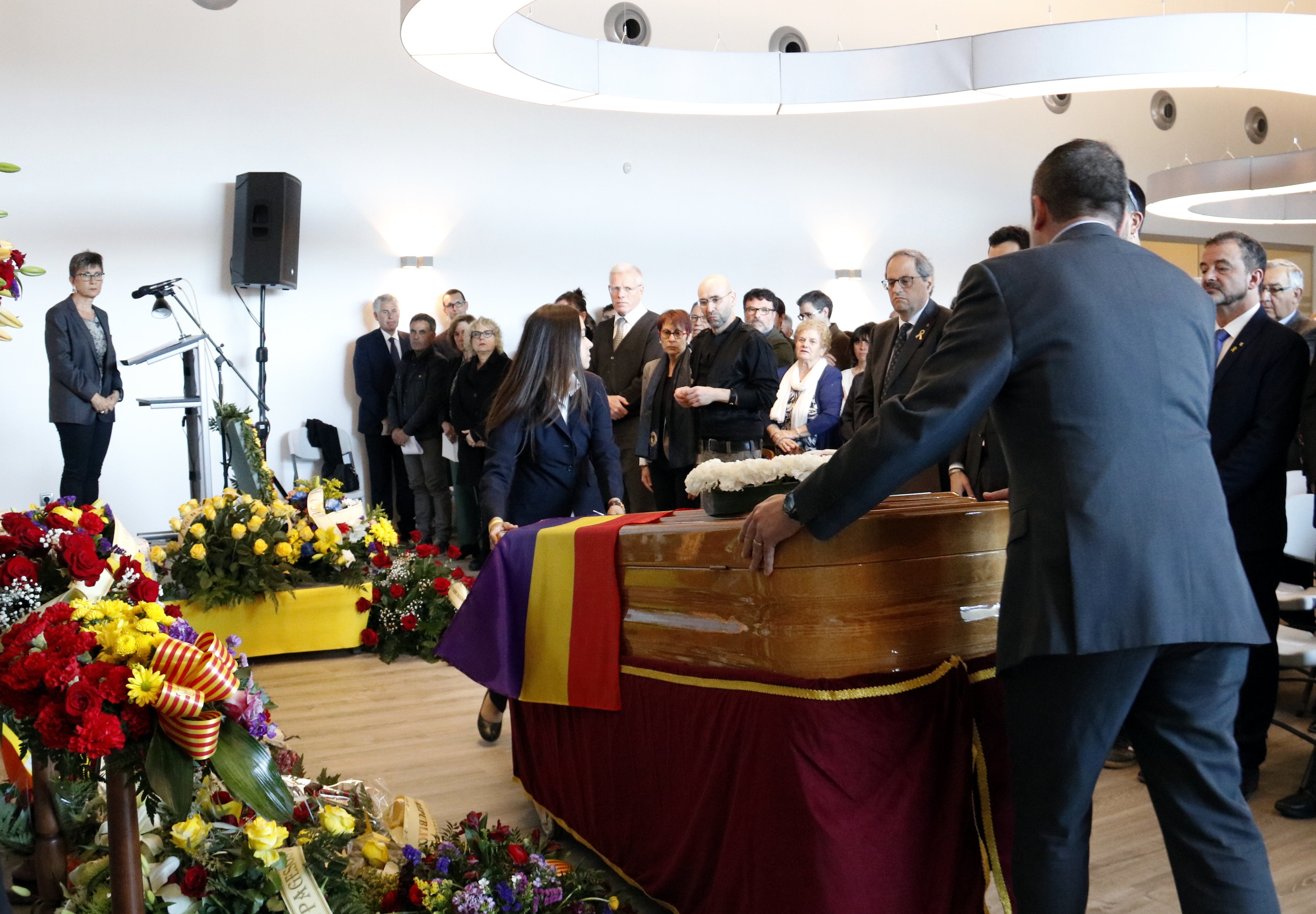 Emotional farewell to Neus Català, last Catalan survivor of Nazi concentration camps