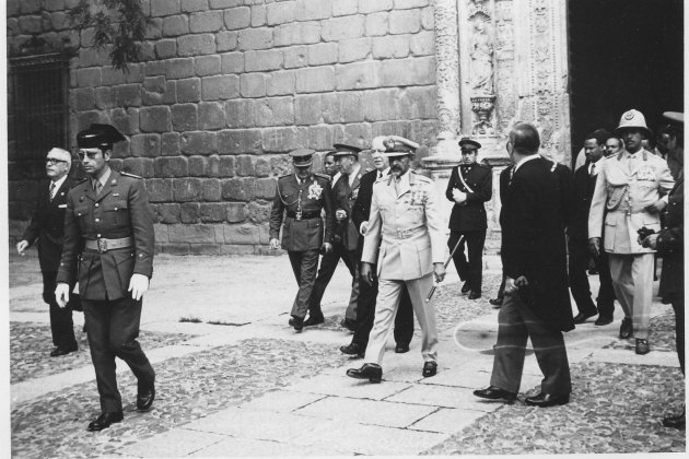 El emperador de Etiopia Haile Selassie I visita Toledo en abril de 1971. Fotografía de Eduardo Butragueño Bueno Wikipedia