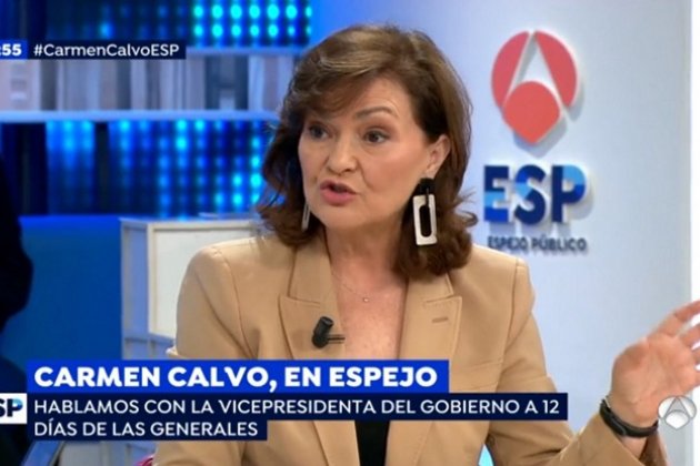 carme calvo espejo publico 