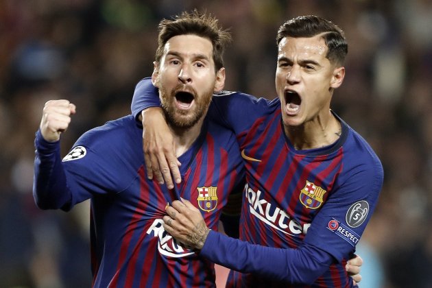 messi coutinho barça efe