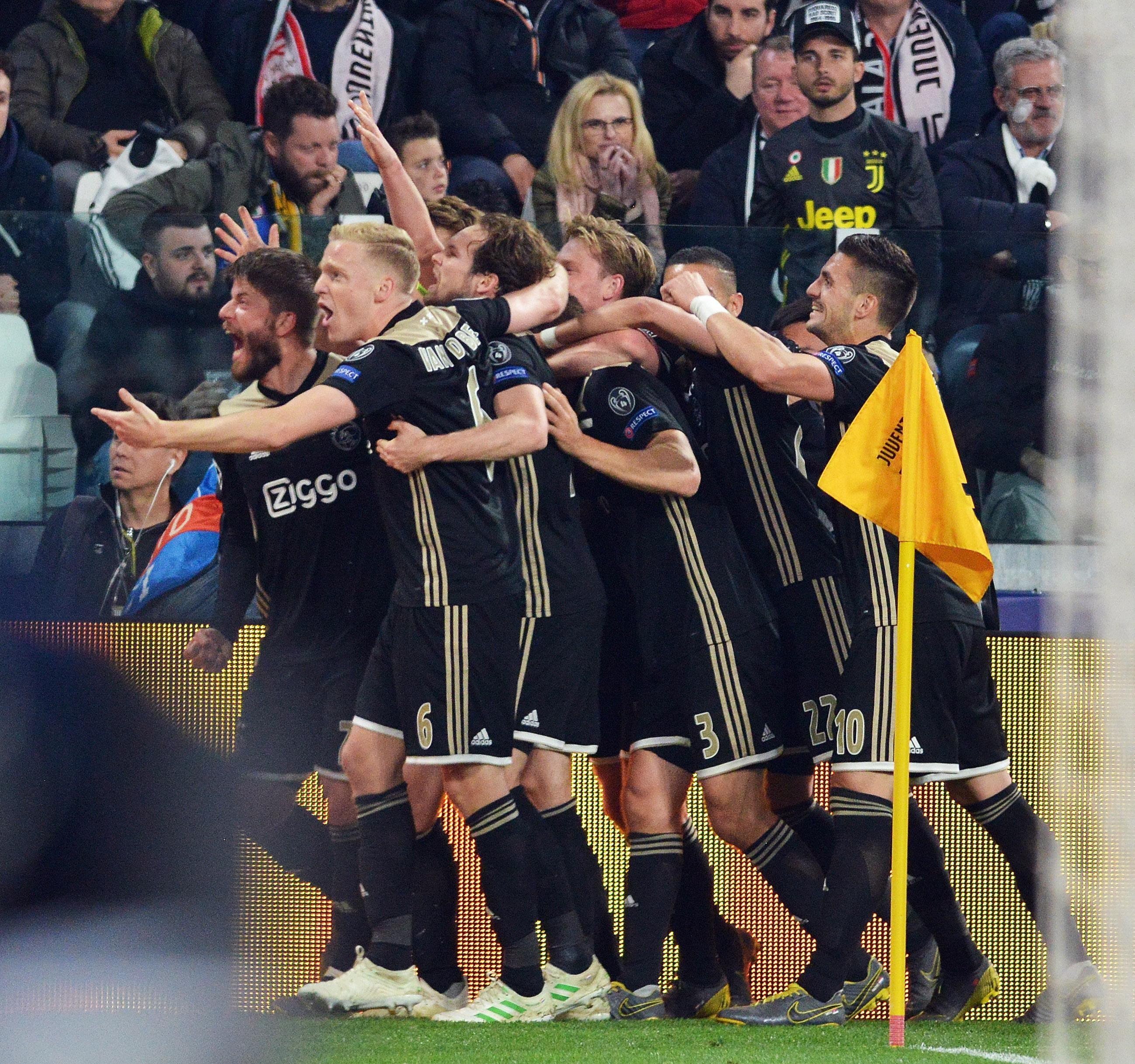 El Ajax sigue haciendo historia y elimina a la Juventus de Cristiano