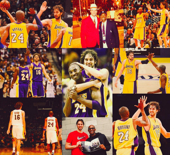 El "amor duro" de Pau Gasol y Kobe Bryant