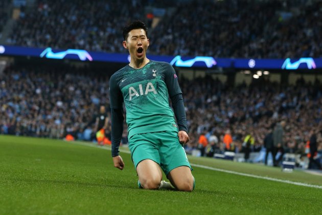 Son Manchester City Tottenham Champions EFE