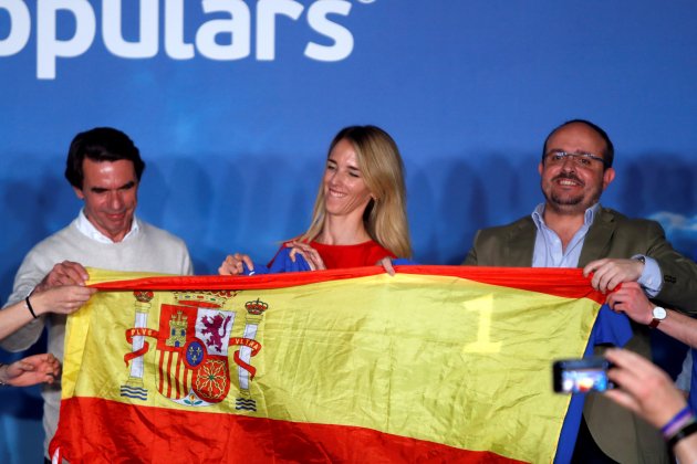 Cayetana Alvarez Toledo Aznar Alejandro Fernandez bandera EFE