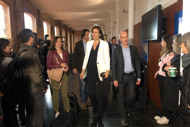 Laura Borràs sala premsa EFE