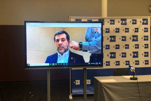 Jordi Sànchez Soto del Real roda de premsa