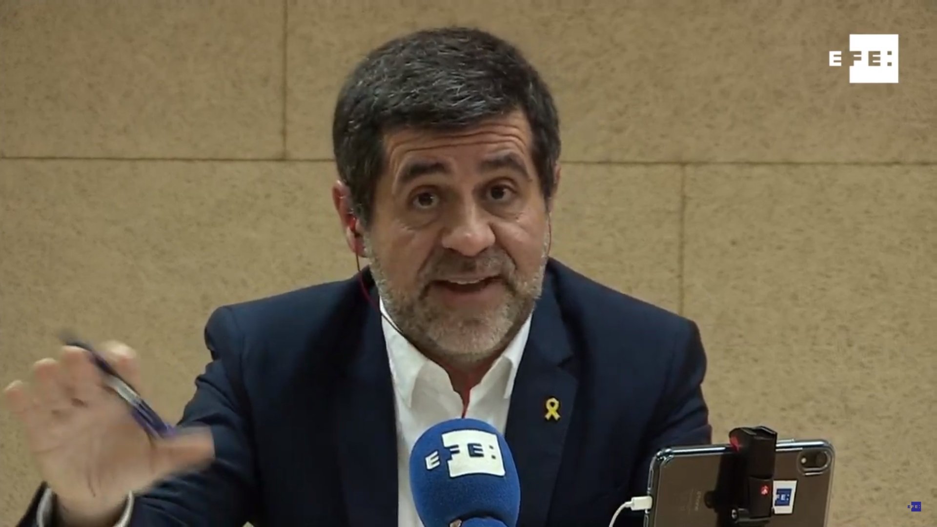 Exclusive interview with Jordi Sànchez, the day his sentence was released