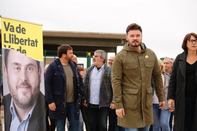 Rufián campanya ERC LLedoners   Sergi Alcàzar