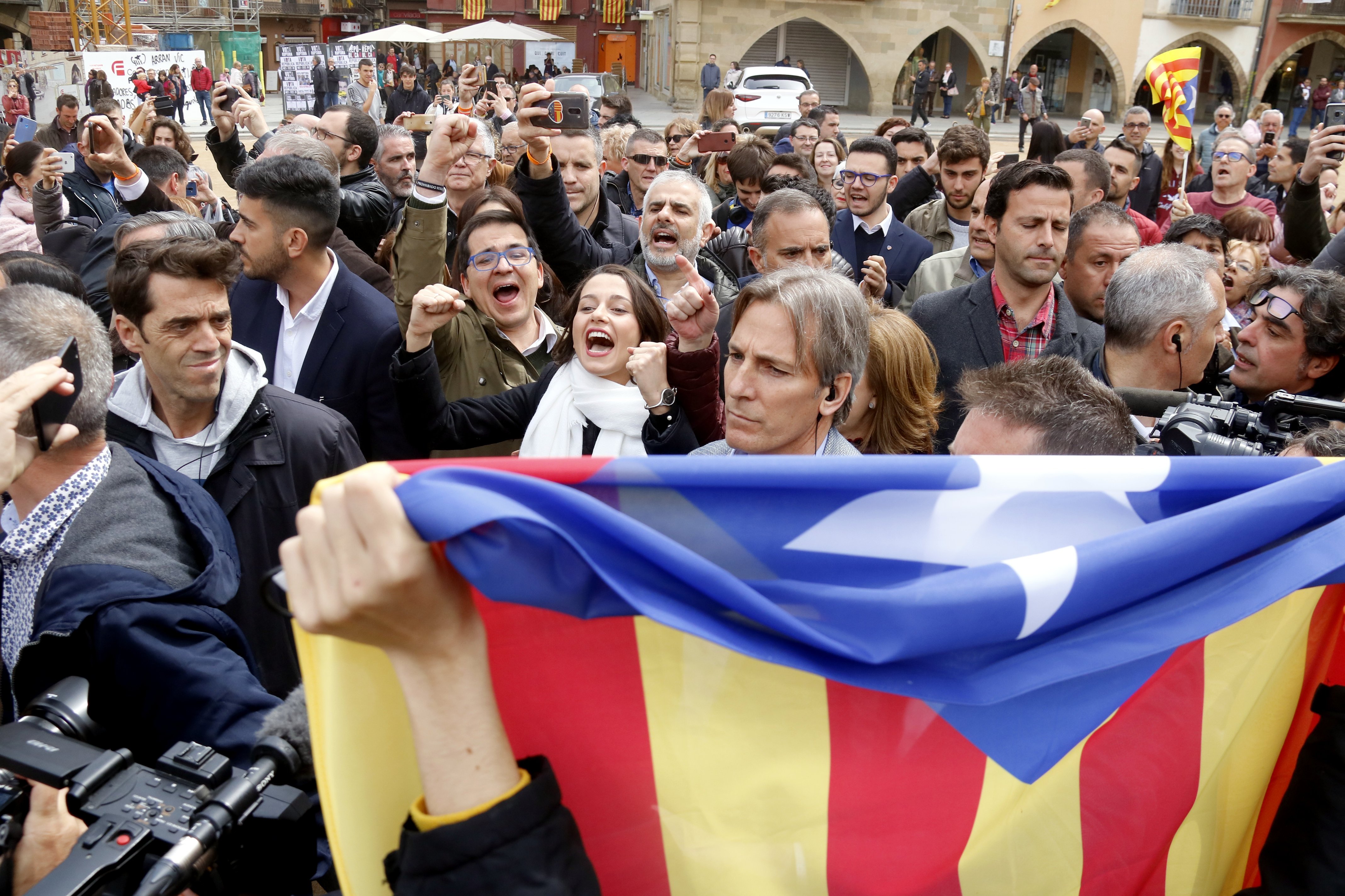 Escridassen Inés Arrimadas a Vic