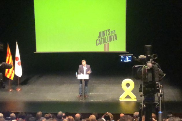 President AMI Josep Maria Cervera acte JxCat Roses - Marina Fernàndez