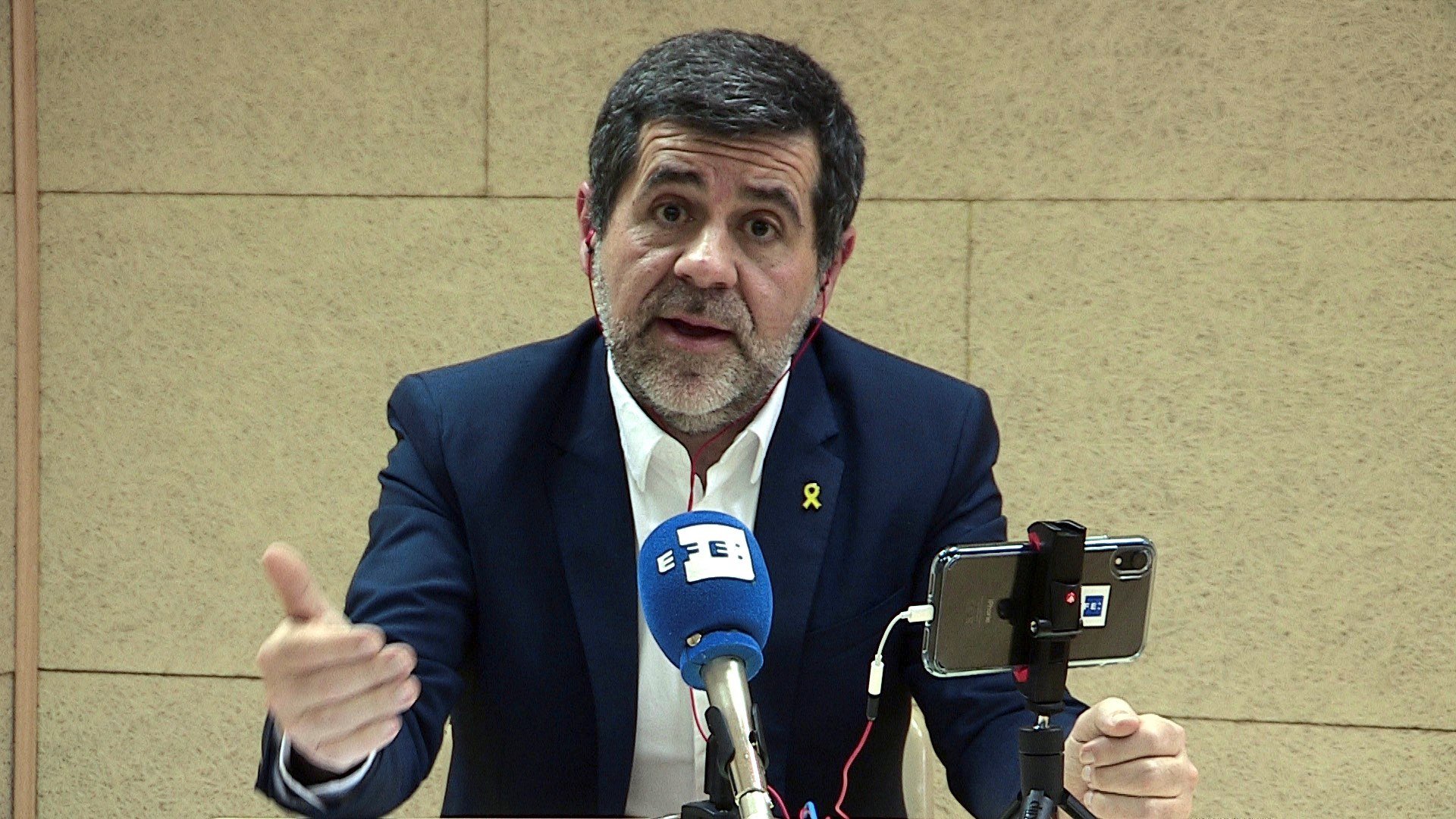 El TC rechaza otra vez anular el castigo penitenciario a Jordi Sànchez