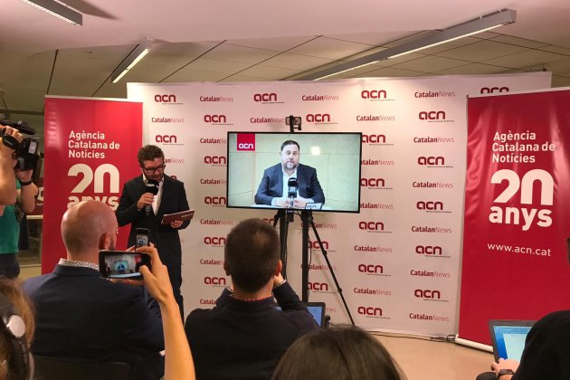 Roda de premsa Junqueras ACN soto del real - Carlota Camps