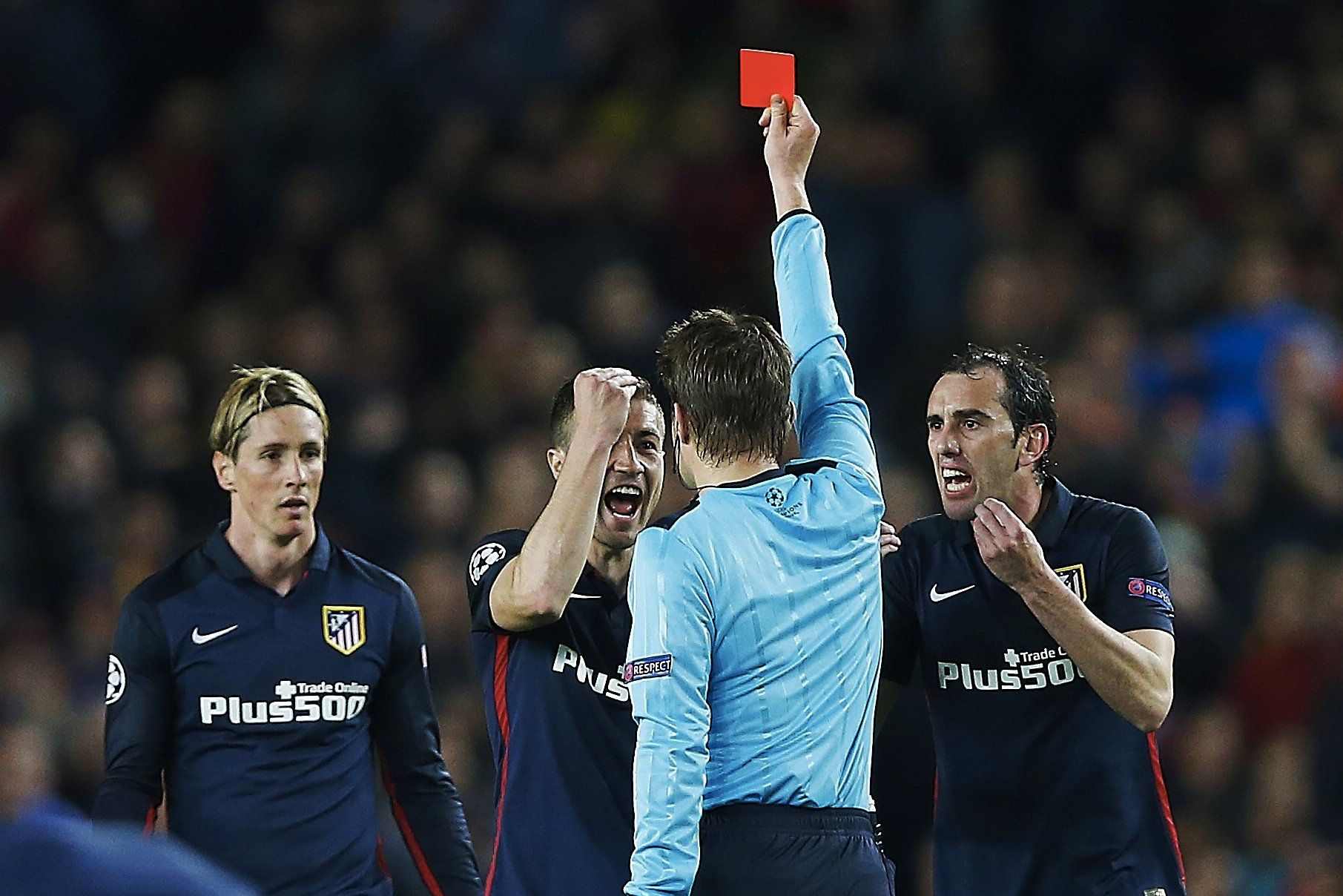 Fernando Torres vermella Barça