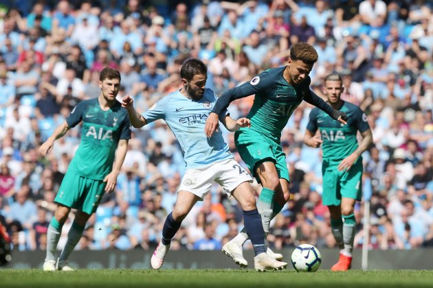 Bernardo Silva Dele Alli Bien Davies Manchester City Tottenham EFE