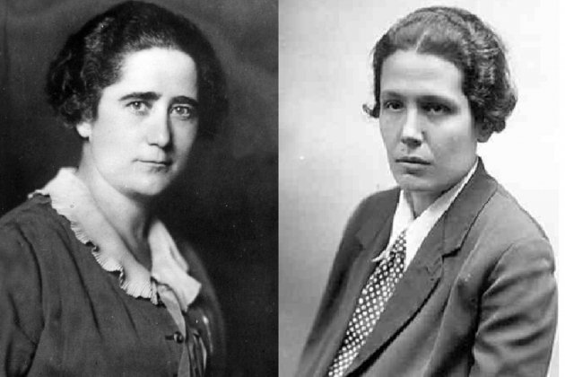 Clara Campoamor y Victoria Kent. Font Viquipedia y Asociación Manuel Azaña (1)