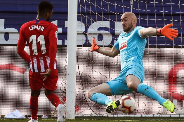 Dmitrovic Lemar Eibar Atlètic de Madrid EFE Dmitrovic Lemar Eibar Atlètic de Madrid EFE