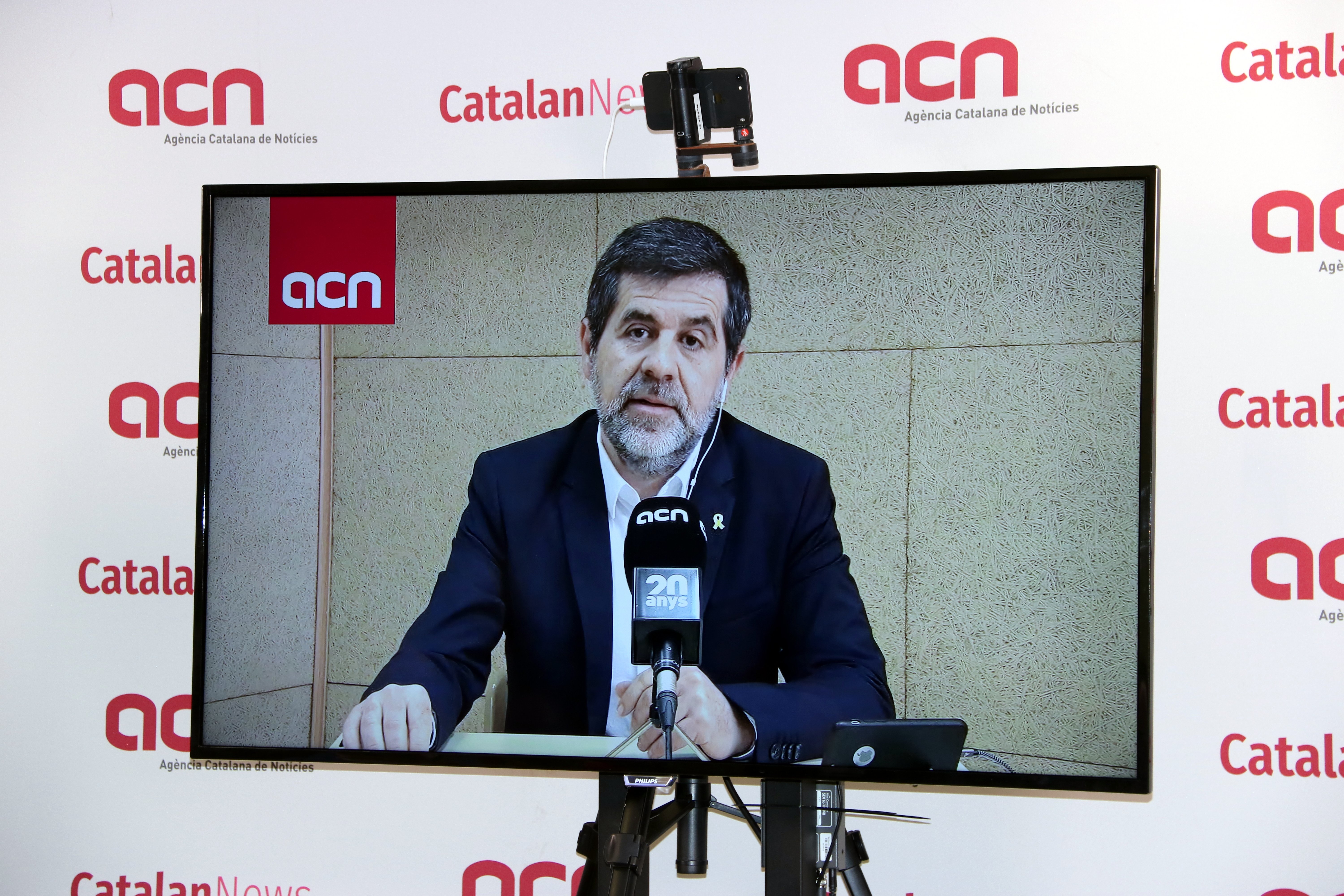 Jordi Sànchez aplaudeix Escòcia: "No tenen por a les urnes"