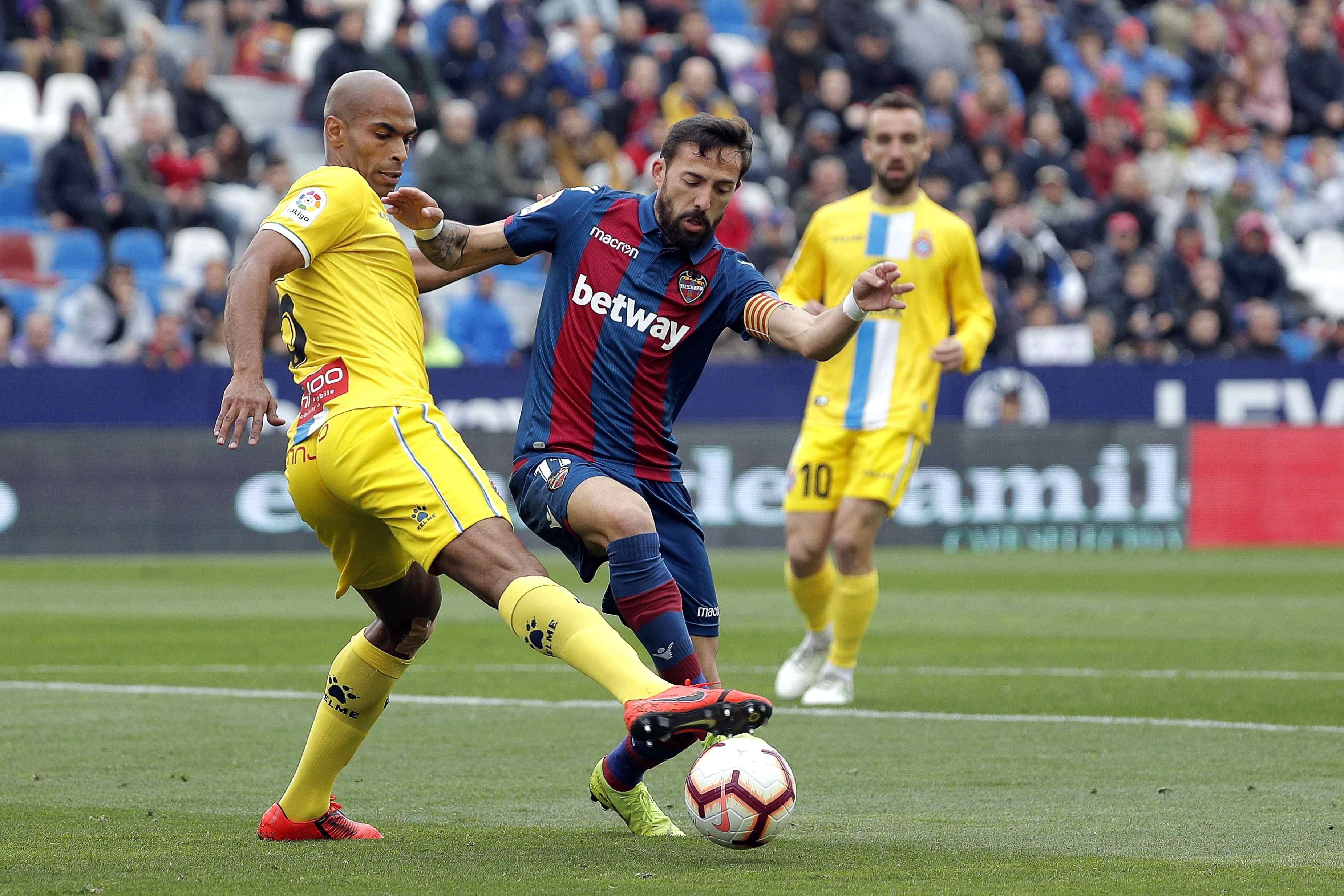 L'Espanyol només s'endú un punt contra el Llevant