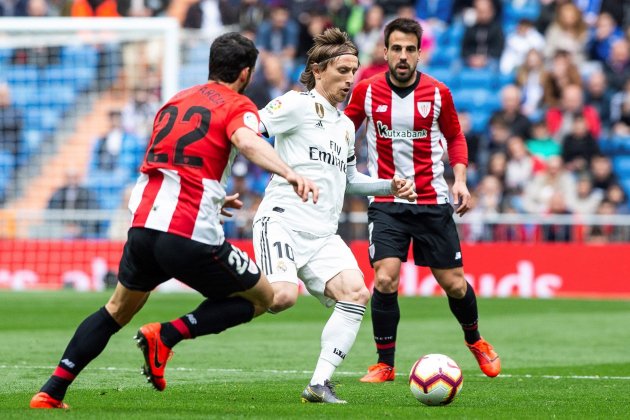 Luka Modric Beñat Raul Garcia Madrid Athletic EFE