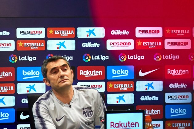 Ernesto Valverde Barça EFE