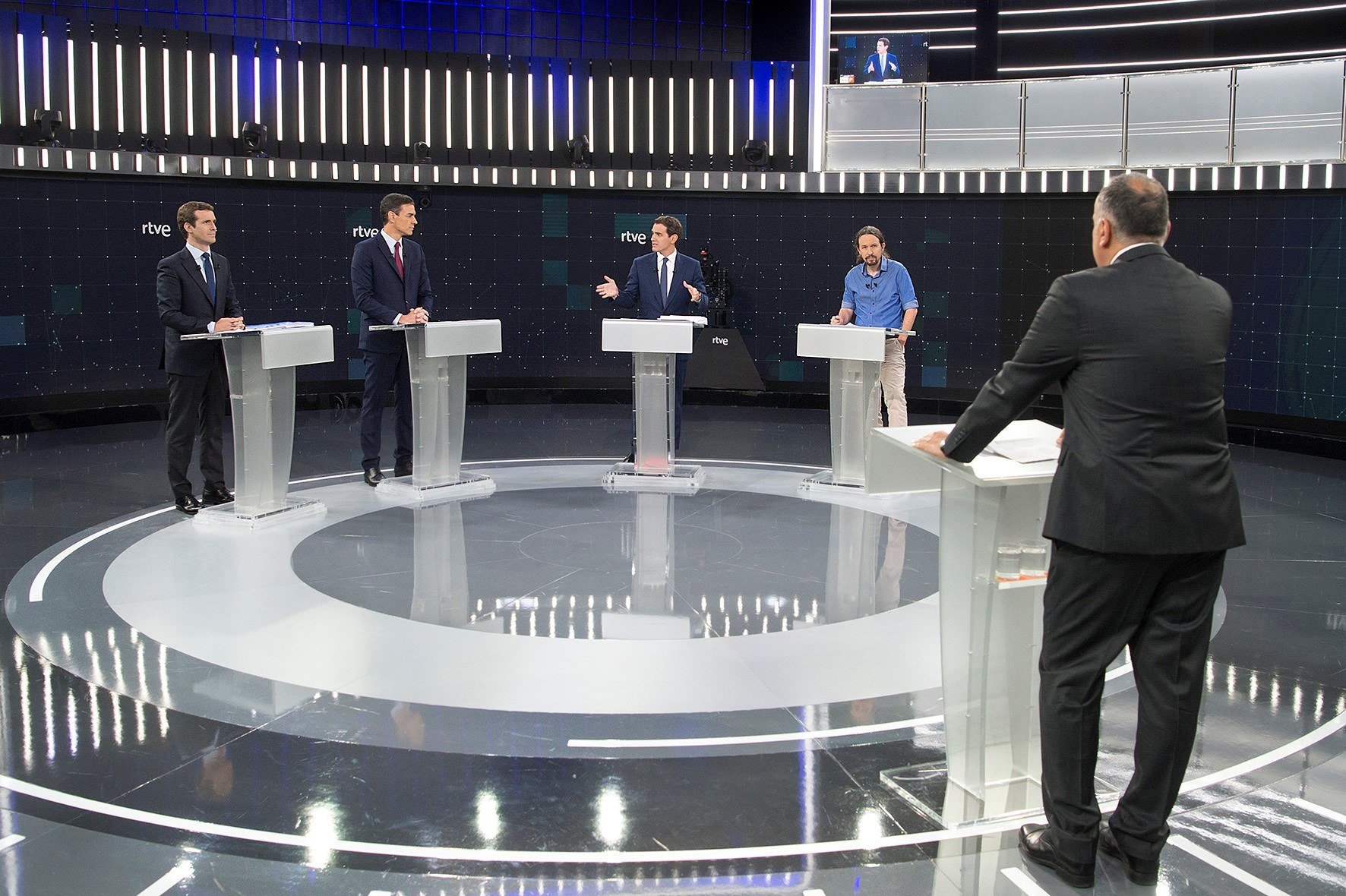 ¿Un debate a cuatro o cuatro debates en uno? Así lo ve la prensa española