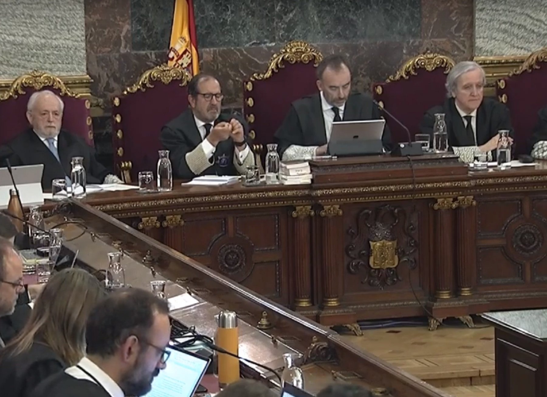 Spain's Supreme Court says it doesn't need Congress's permission to continue with Catalan trial