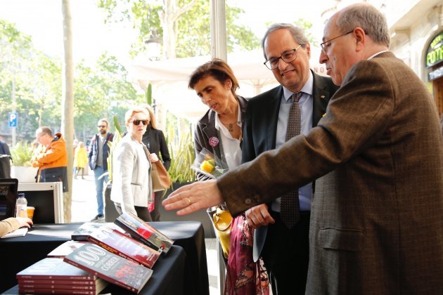 Quim Torra parada Sant Jordi - Sergi Alcàzar Quim Torra parada Sant Jordi - Sergi Alcàzar