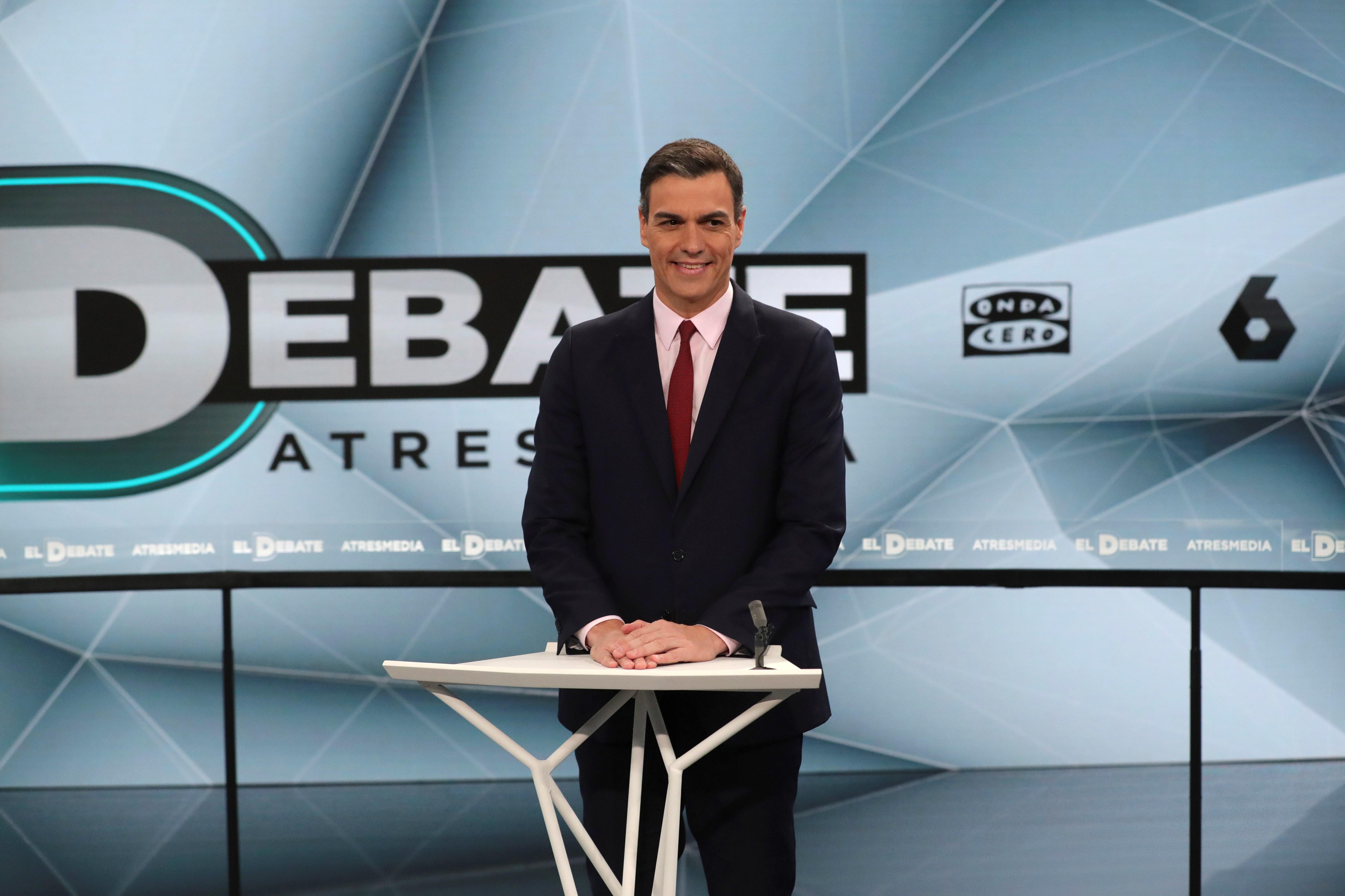 Sánchez participarà només en un debat a cinc amb Vox