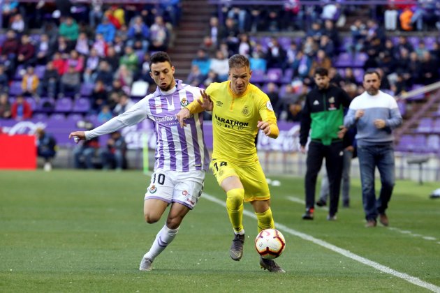 Óscar Plano Raúl García Valladolid Girona EFE