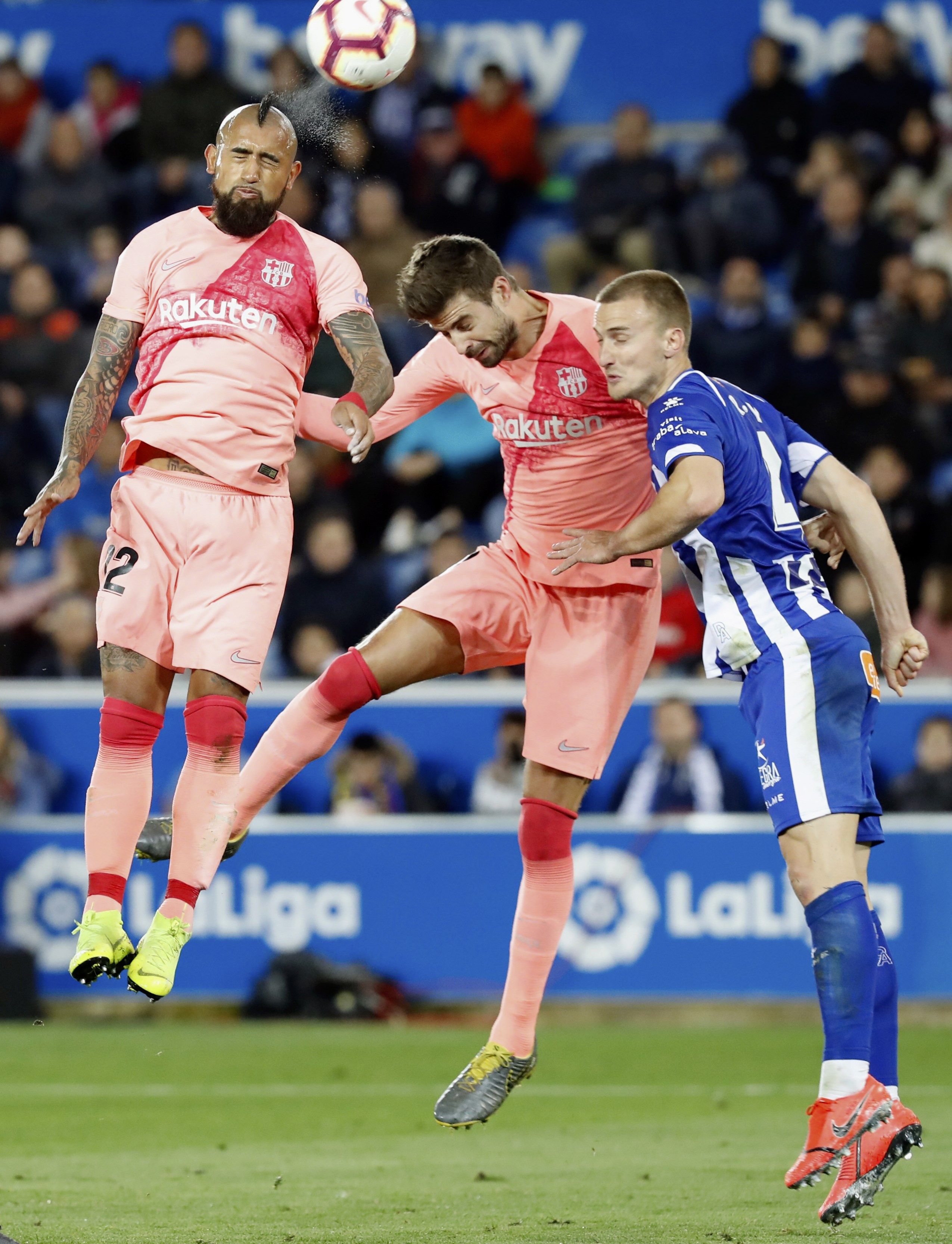 La Lliga del Barça, en mans del València