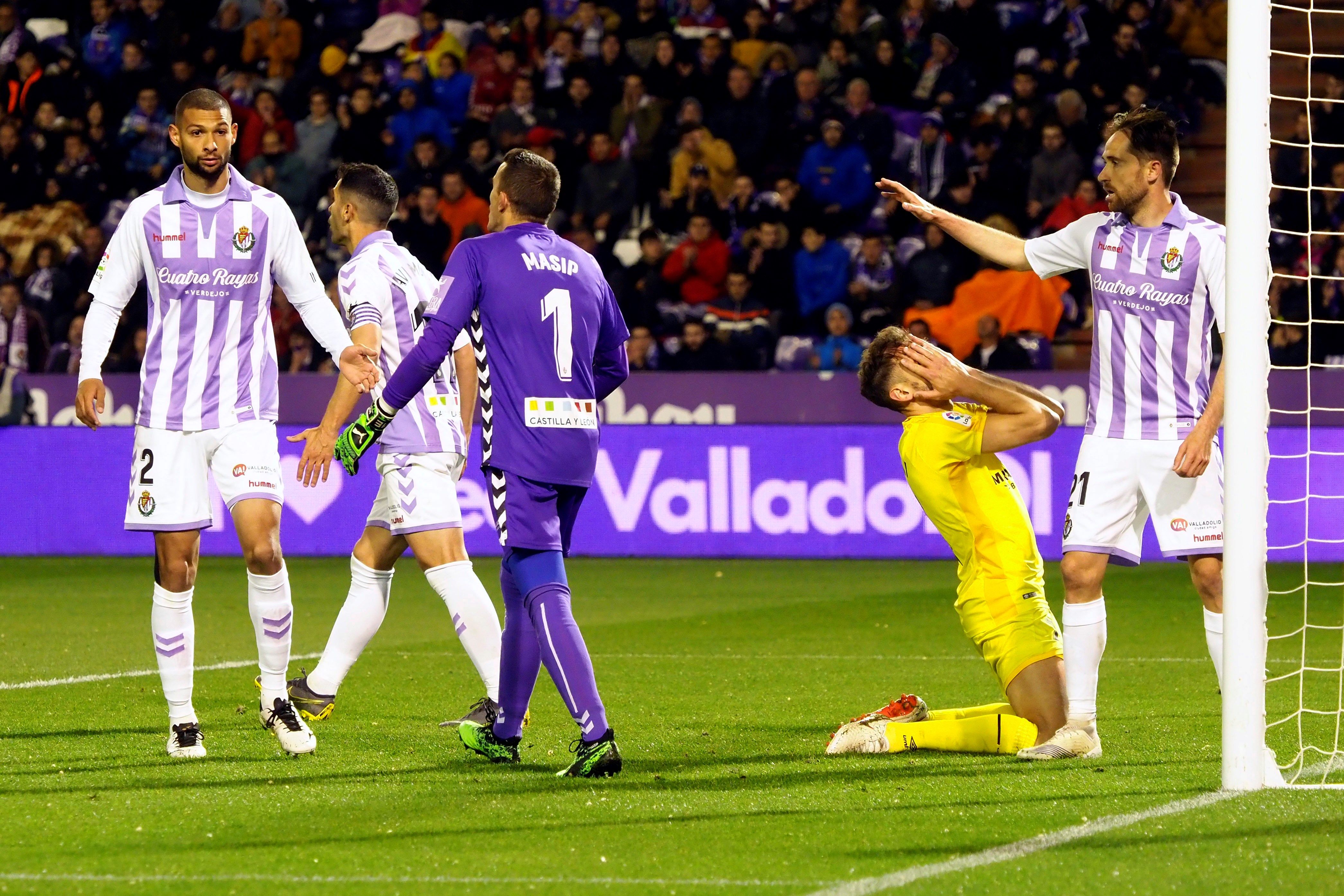 El Girona perd a Valladolid i s'acosta a Segona (1-0)