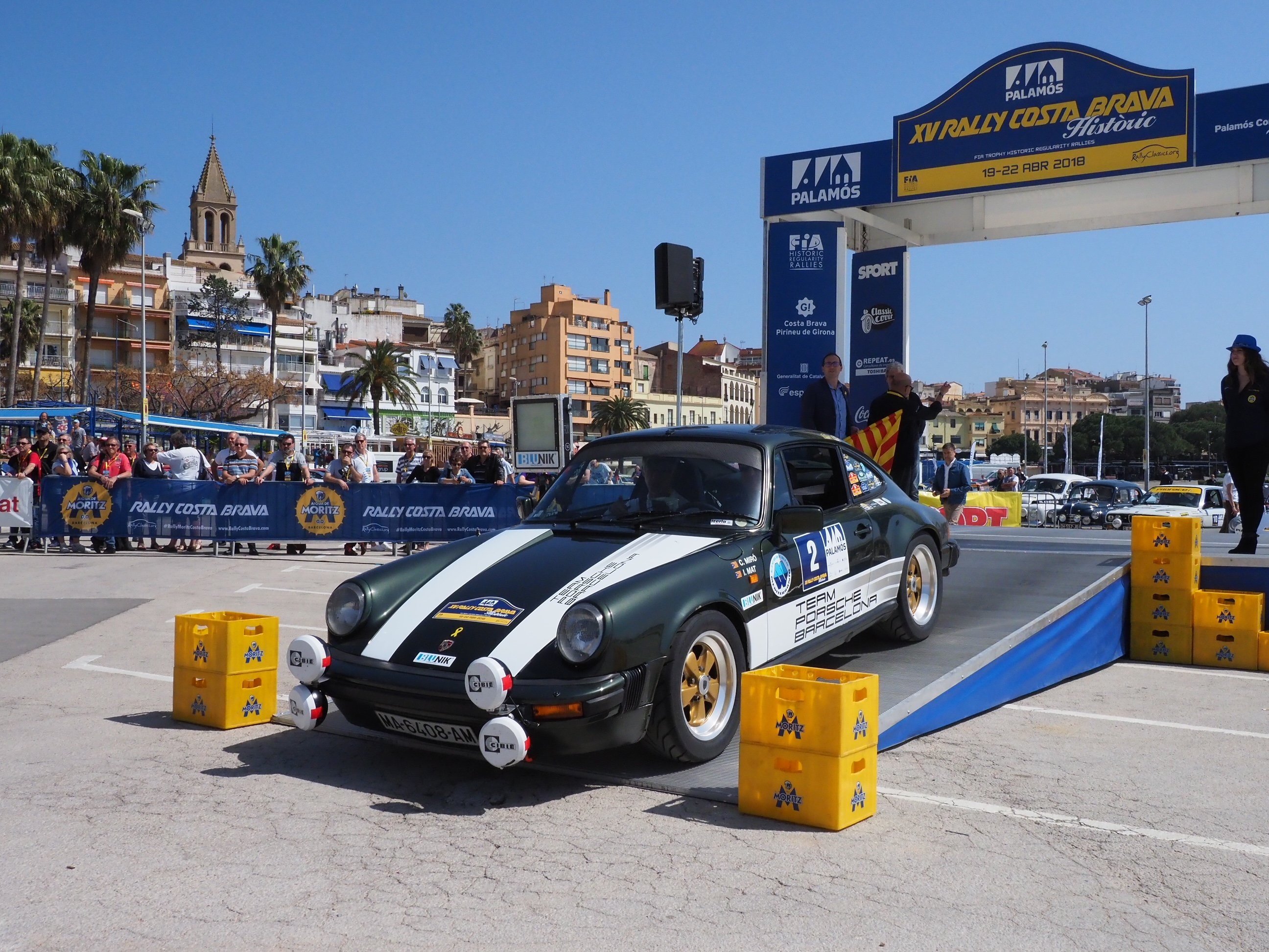 Palamós ja vibra amb una nova i esperada edició del Rally Costa Brava Històric