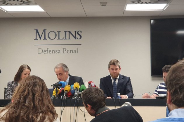 Roda de premsa Pau Molins absolució Sandro Rosell - Carlota Serra
