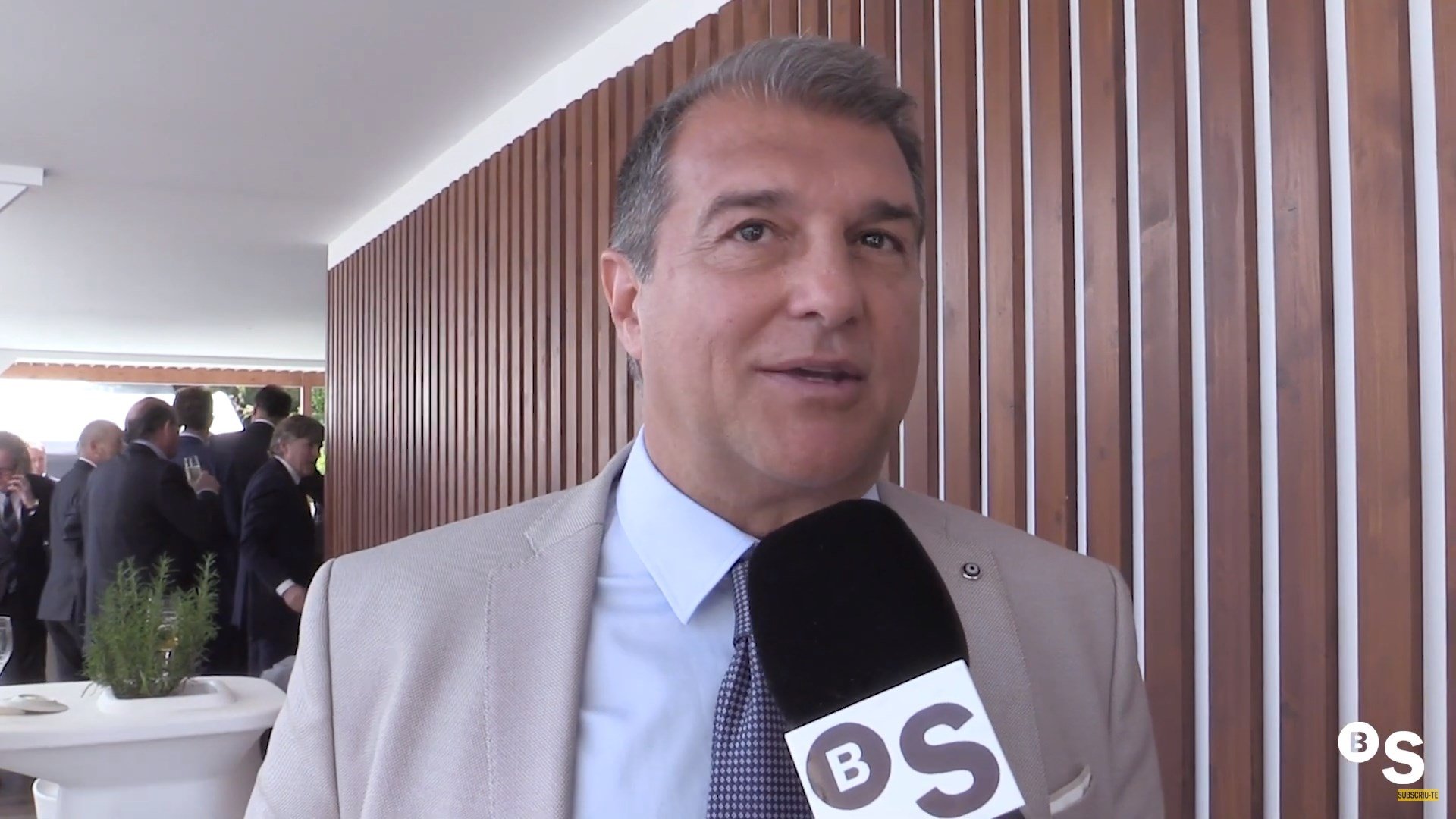 Laporta, sobre el Barcelona Open Banc Sabadell: "El tenis está muy arraigado en la ciudad"