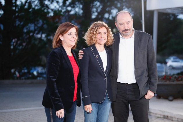 ELNACIONAL Arribada Meritxell Batet PSC debat tv3 eleccions 28a - Sergi Alcàzar