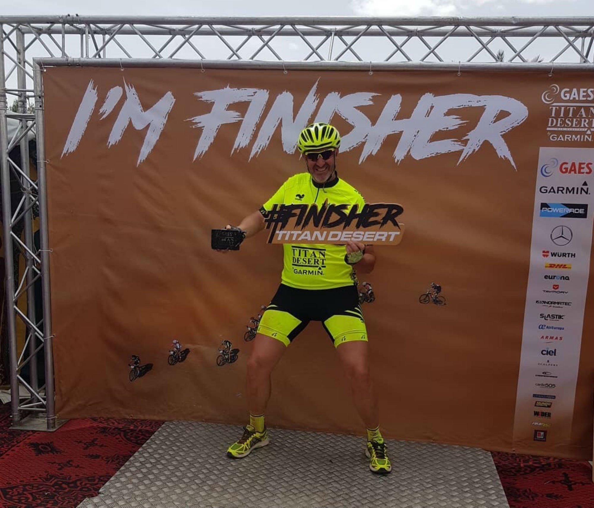 Santi Ramos, un apassionat del desert que va camí de ser Titan Platinum a la Titan Desert