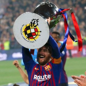 Messi Trofeu Lliga EFE Messi Trofeu Lliga EFE