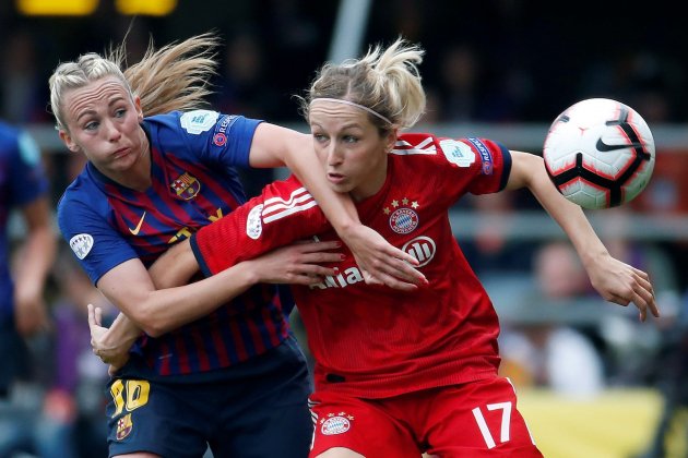 Duggan Barça Bayern Femeni Champions EFE