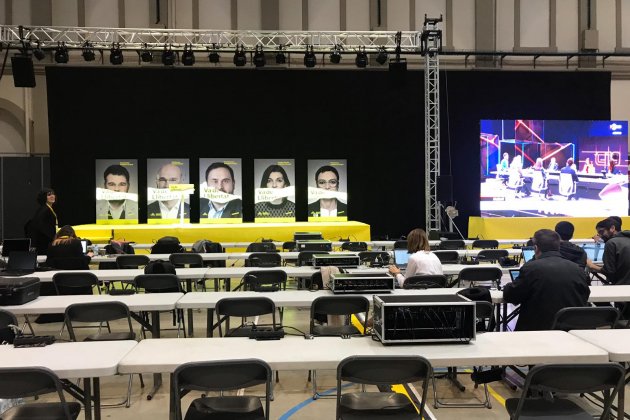 Sede electoral ERC 28-A Carlota Camps