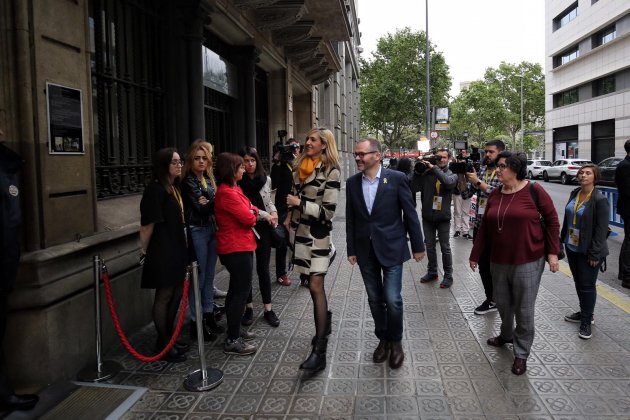 Sede electoral JxCat Carlos Palacio