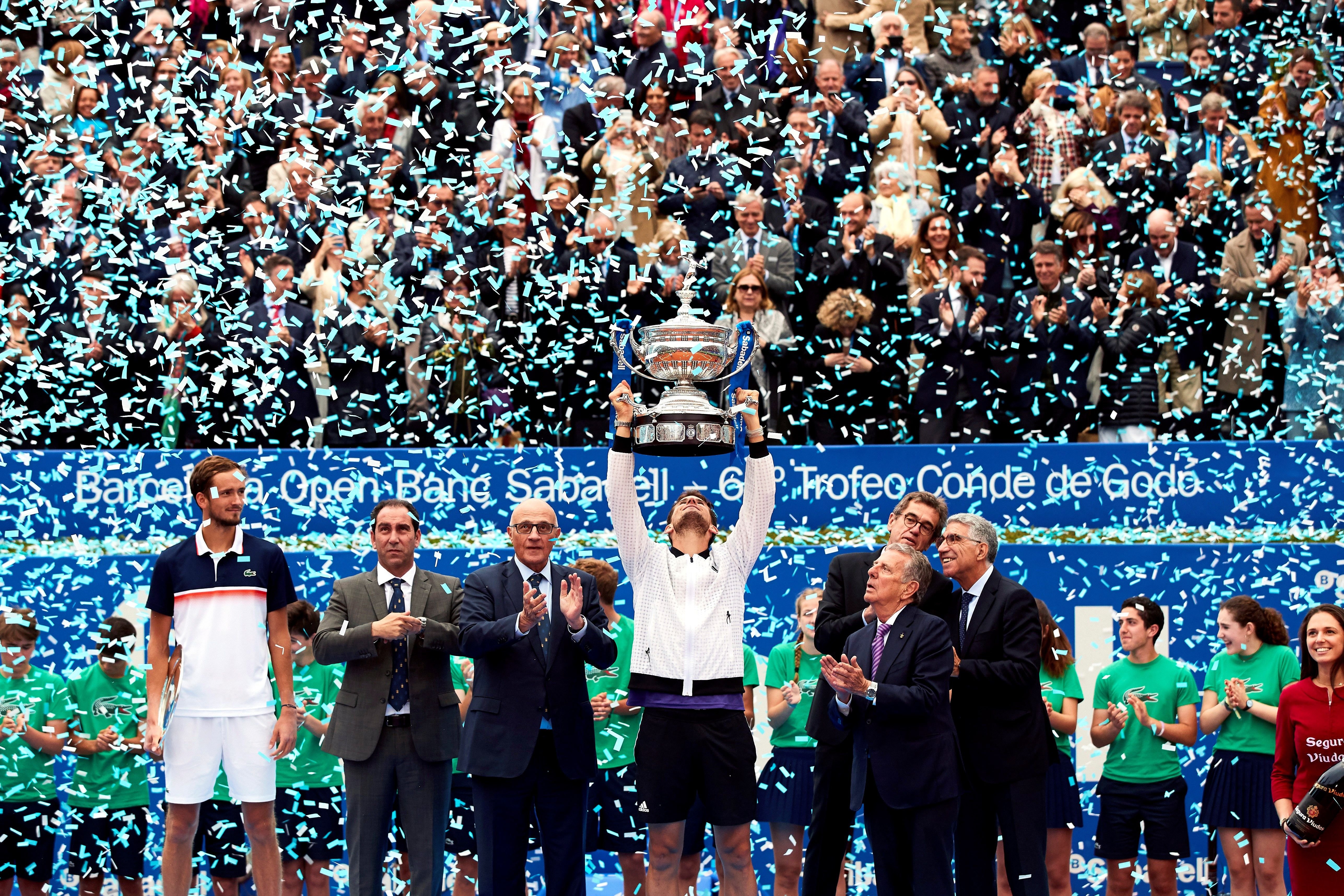 Thiem brilla en el Barcelona Open y gana la final
