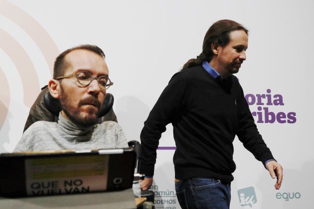 pablo iglesias pablo echenique podemos 28-a - efe