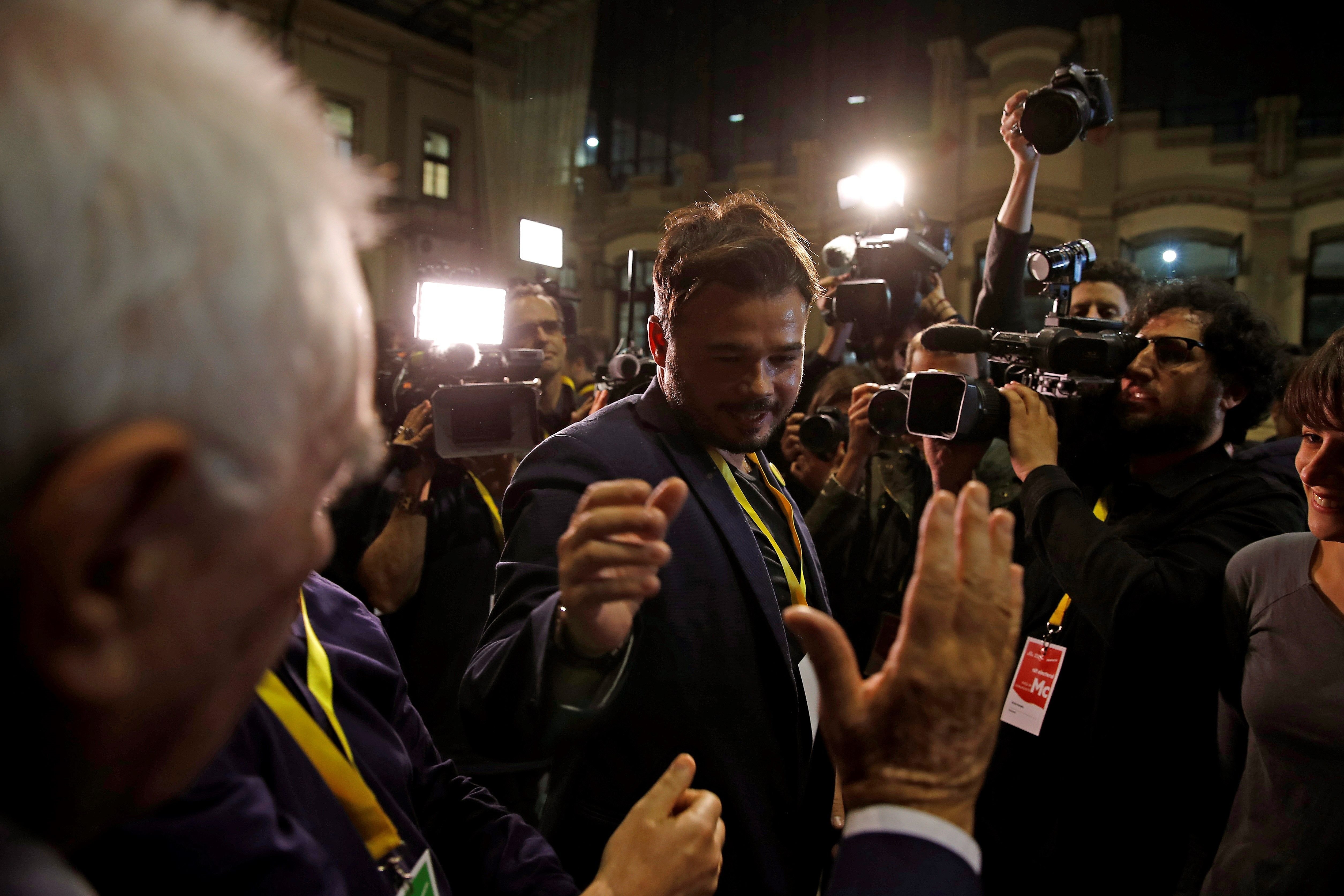 ERC gana en la ciudad de Barcelona a un mes de las municipales