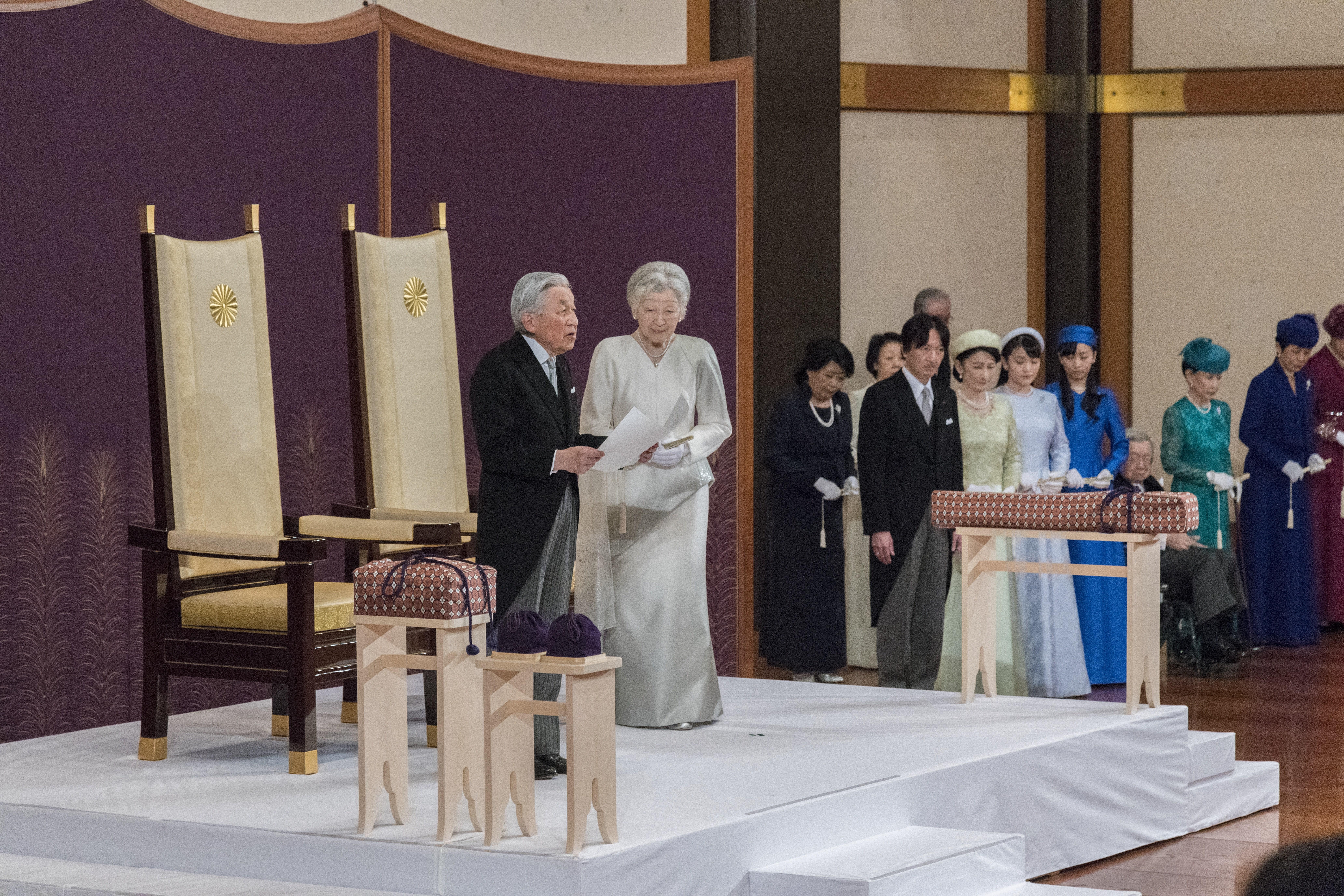Vídeo | Akihito s'acomiada com a emperador del Japó