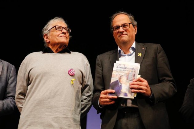 ELNACIONAL President torra presentacio llibre Ramon Cotarelo - Sergi Alcàzar