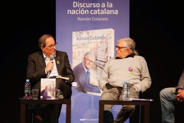 ELNACIONAL President torra presentacio llibre Ramon Cotarelo - Sergi Alcàzar